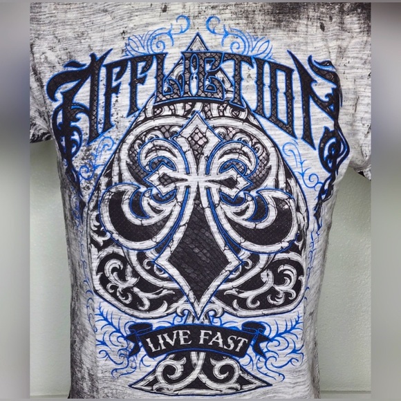 Affliction Men’s Medium T-Shirt - Picture 3 of 9